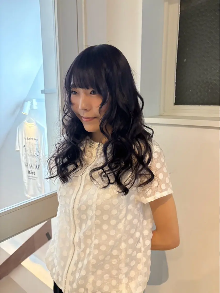 カラー ディープラベンダー ラベンダーカラー KOYUKI [大阪美容室]のヘアスタイル