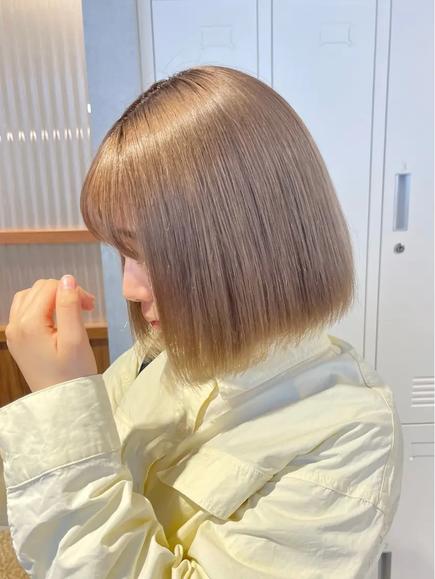 【ご新規様限定🎀】カット+ブリーチダブルカラー+3stepトリートメント💞の写真