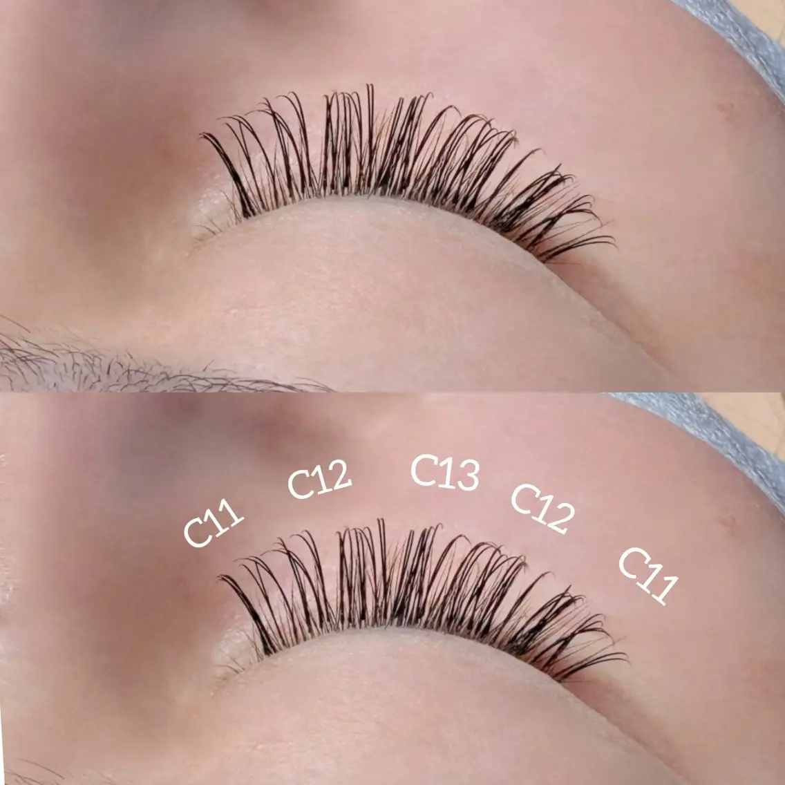 マツエク・マツパ キュート フラットラッシュ eyelash / 伊藤のマツエク・マツパデザイン