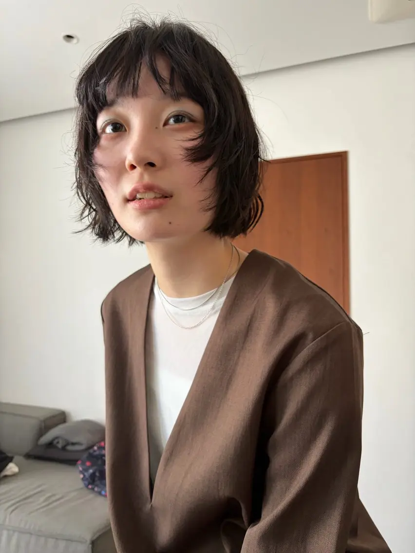 ショート カラー カット ヘアカラー 松永 美春のヘアスタイル