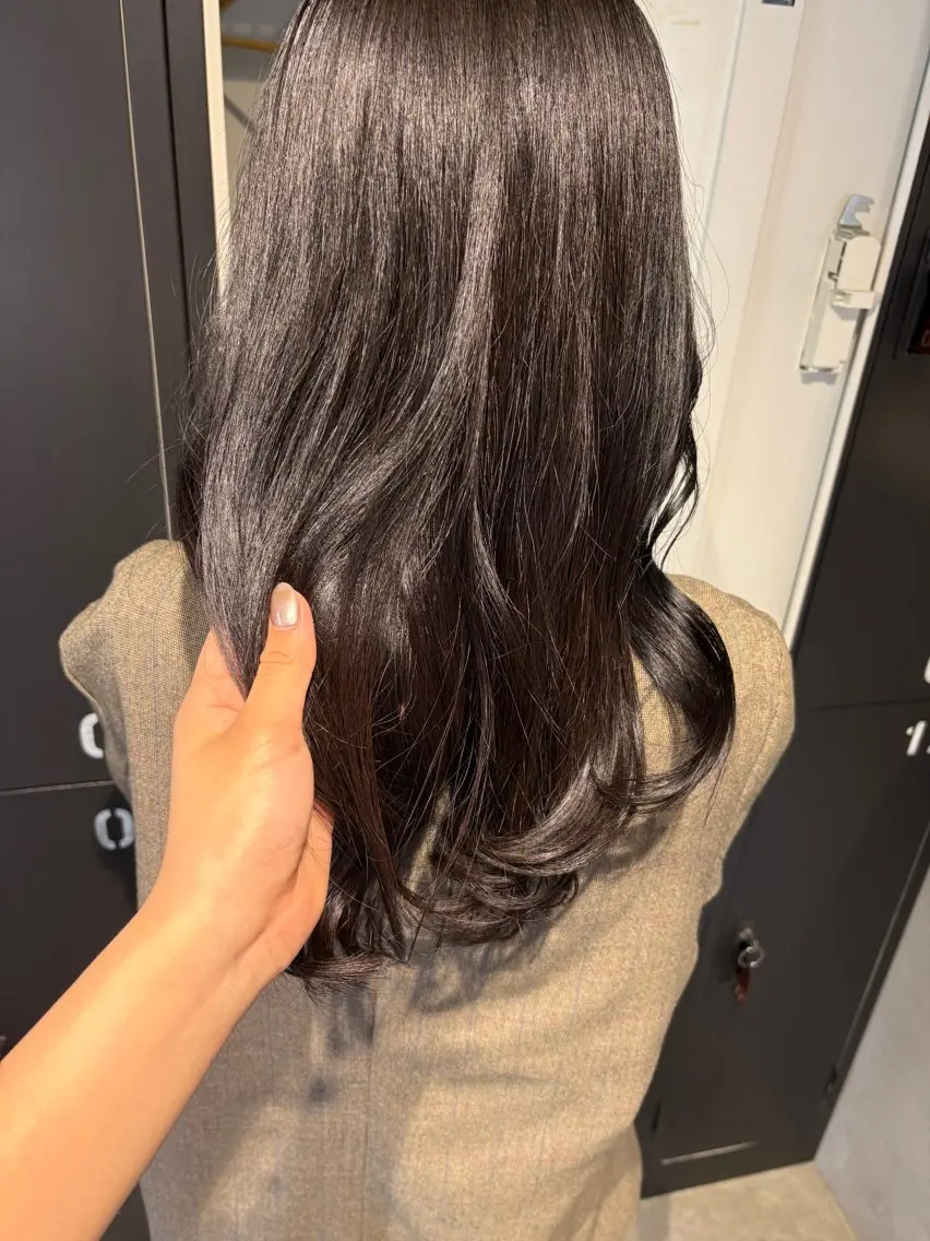 ロング ヘアカラー KASUMI/noi 金山/カラーモデルのヘアスタイル