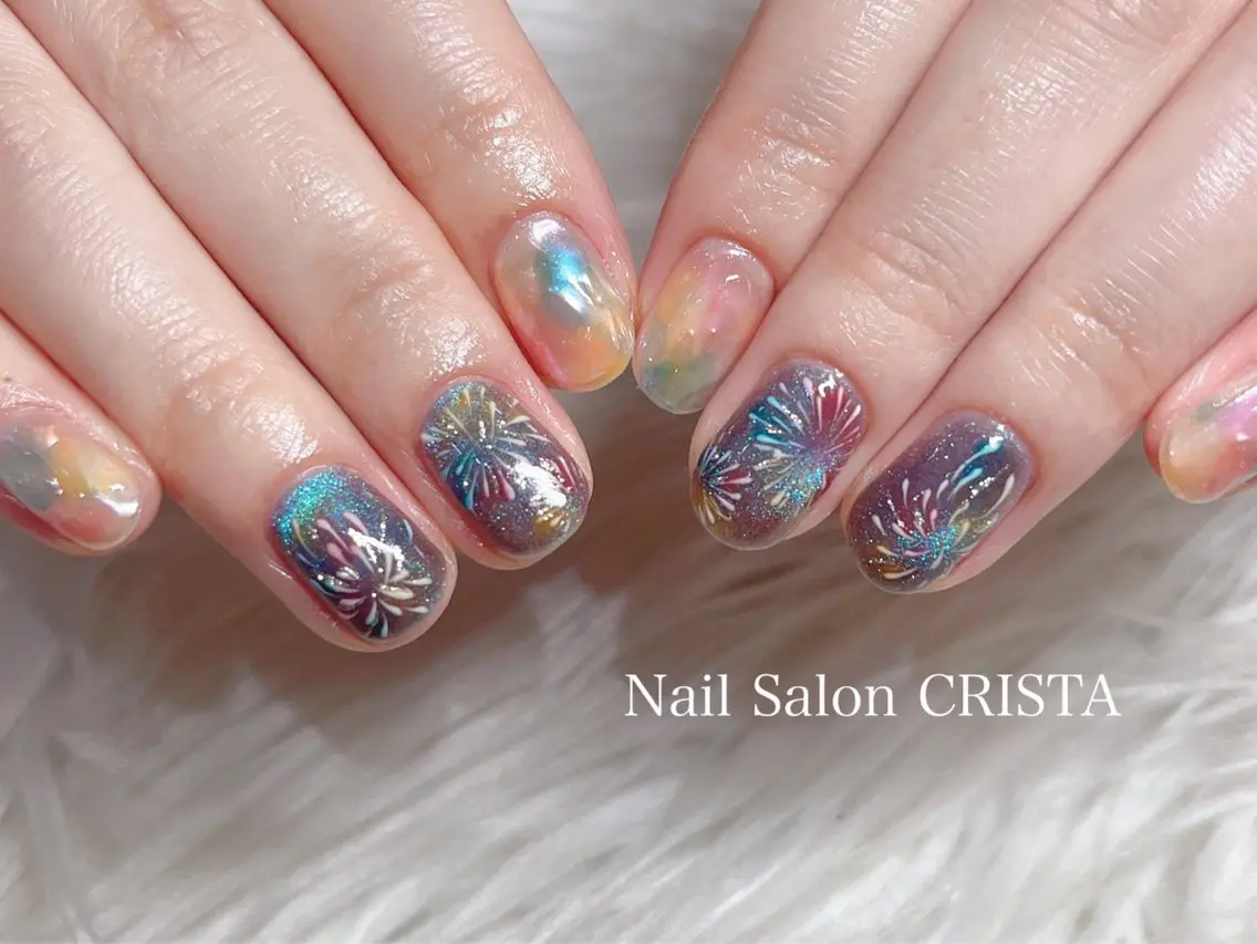 ネイル ハンドネイル CRISTA ヒナタのネイルデザイン