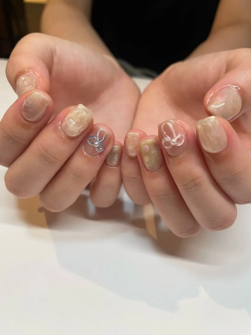 ネイル 持ち込み Manon Yuiのネイルデザイン
