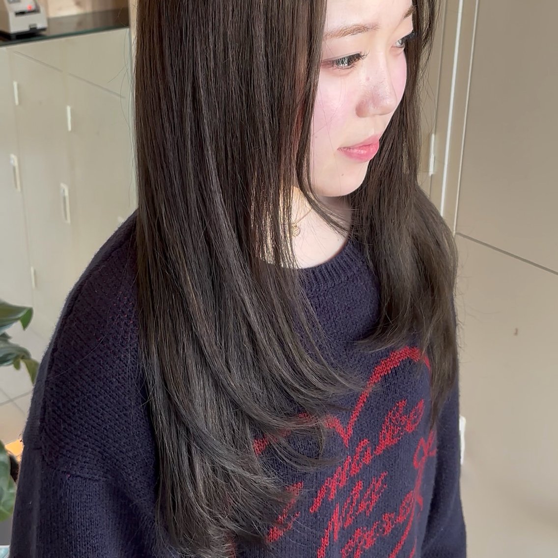 ロング カット ヘアカラー レイヤーカット 登美ヶ丘/ Yutaのヘアスタイル
