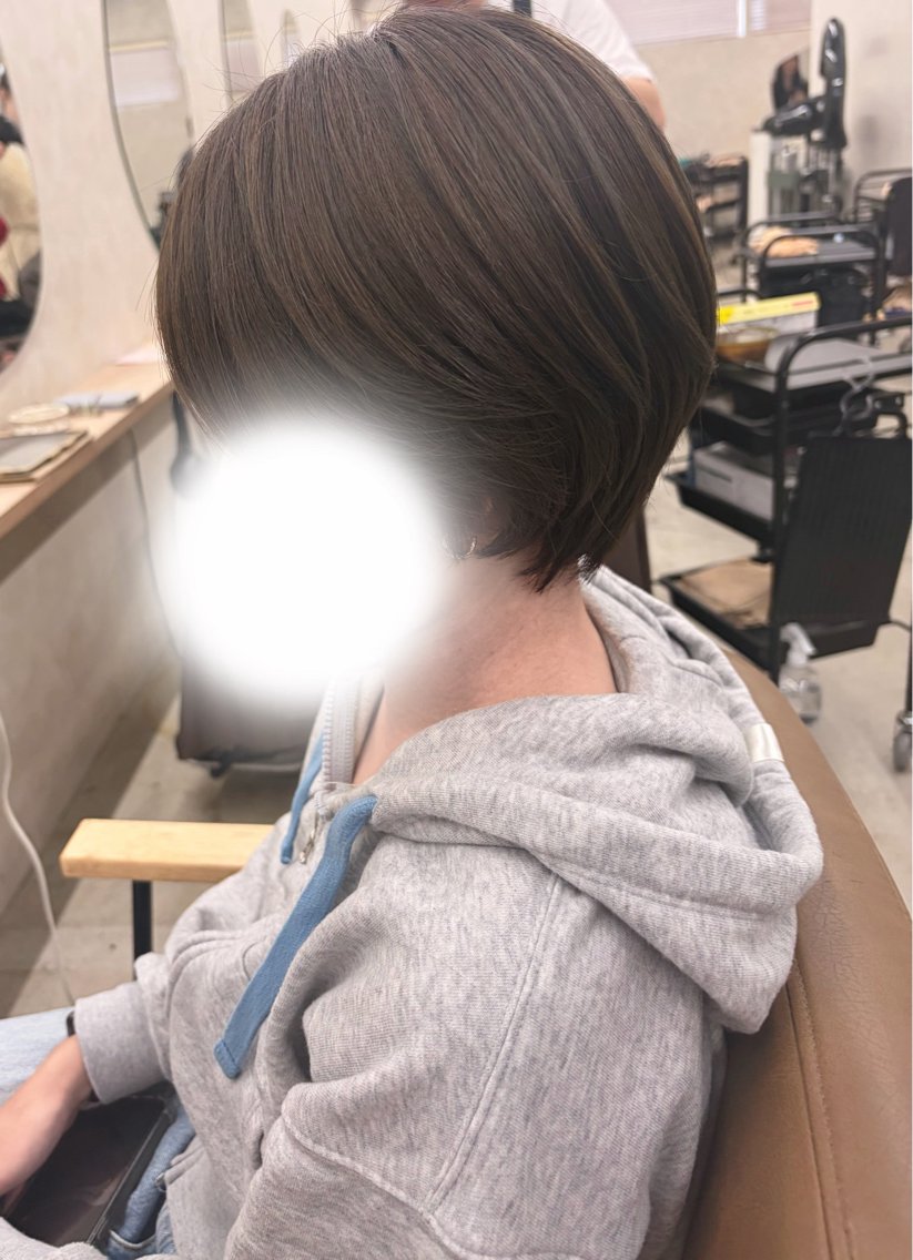 ショート カラー momoka YUC CA縮毛モデル募集中のヘアスタイル