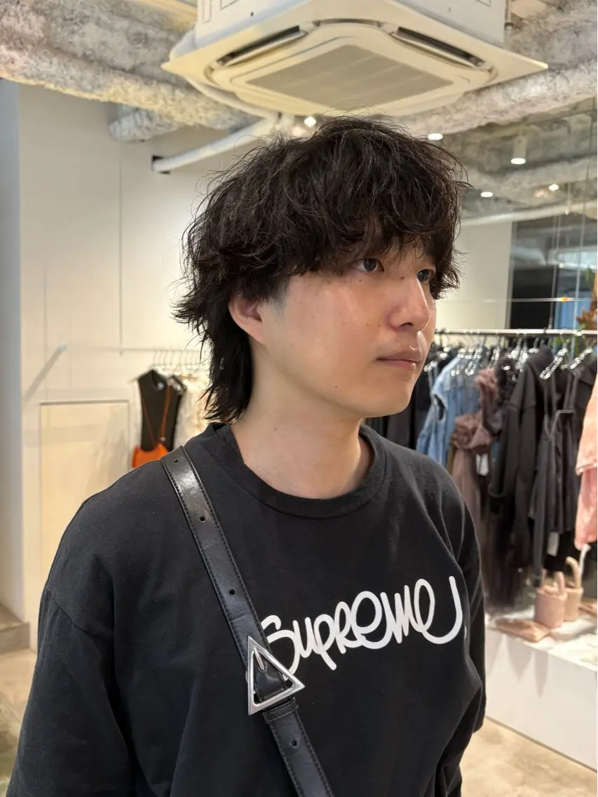 メンズ カット パーマ ANY/メンズ特化/ シバヤ ユウキのヘアスタイル