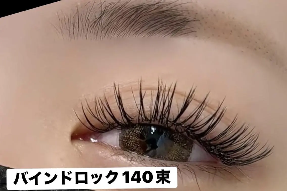 マツエク・マツパ マツエク PEEKABOO京橋 バインド・Wフラットのマツエク・マツパデザイン
