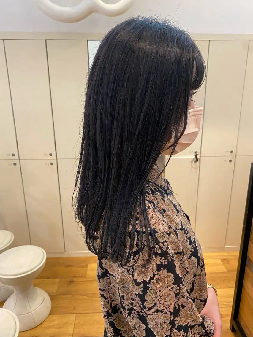 【就活・実習カラー】暗染めカラーの写真