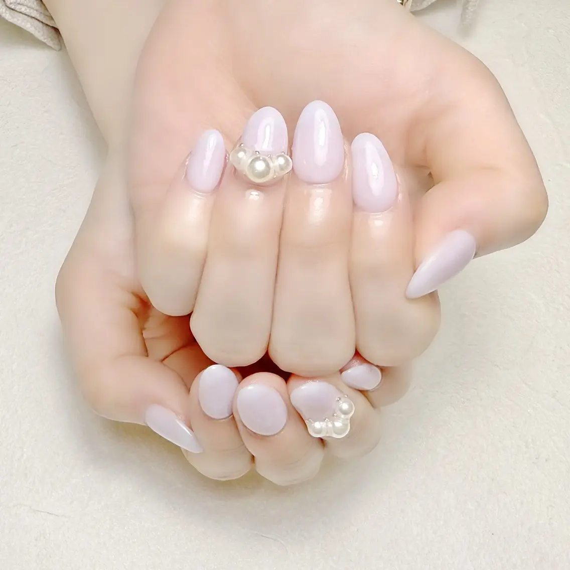 ネイル オフィスネイル ワンカラーネイル 春ネイル rouse nail RISATOのネイルデザイン
