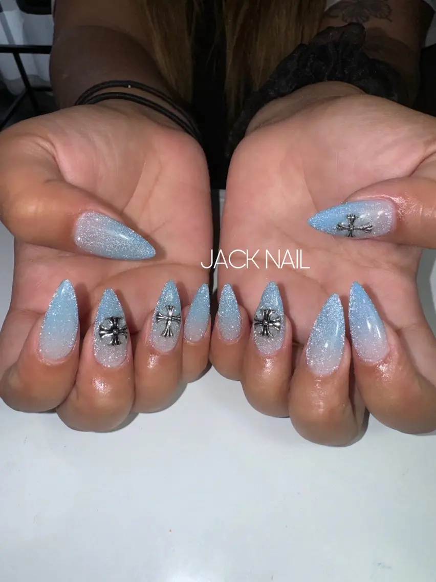 ネイル グラデーション スカルプネイル JACK NAIL 💜Ayakaのネイルデザイン
