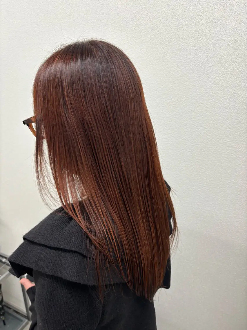セミロング カラー トレンドカラー🎀 miku🪞🩰のヘアスタイル
