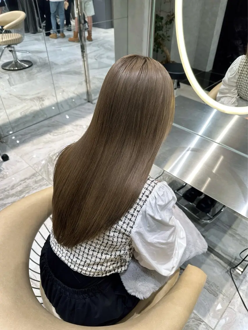 ロング カラー ヘアカラー 透明感✖️暖色 shuheiのヘアスタイル