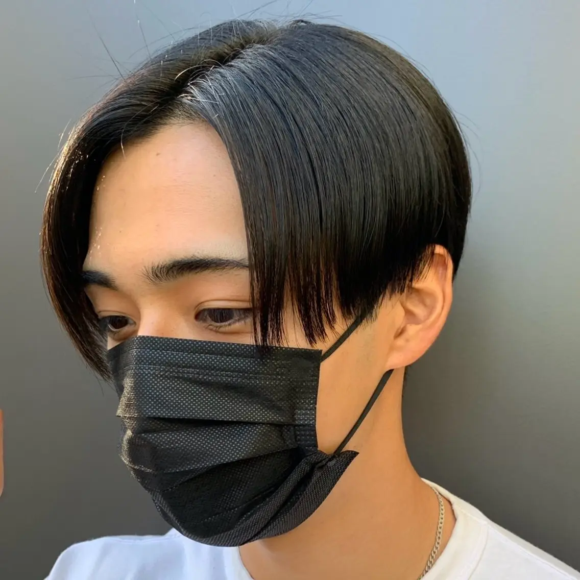 ミディアム パーマ ヘアアレンジ メンズ fifth 石川 凪のヘアスタイル