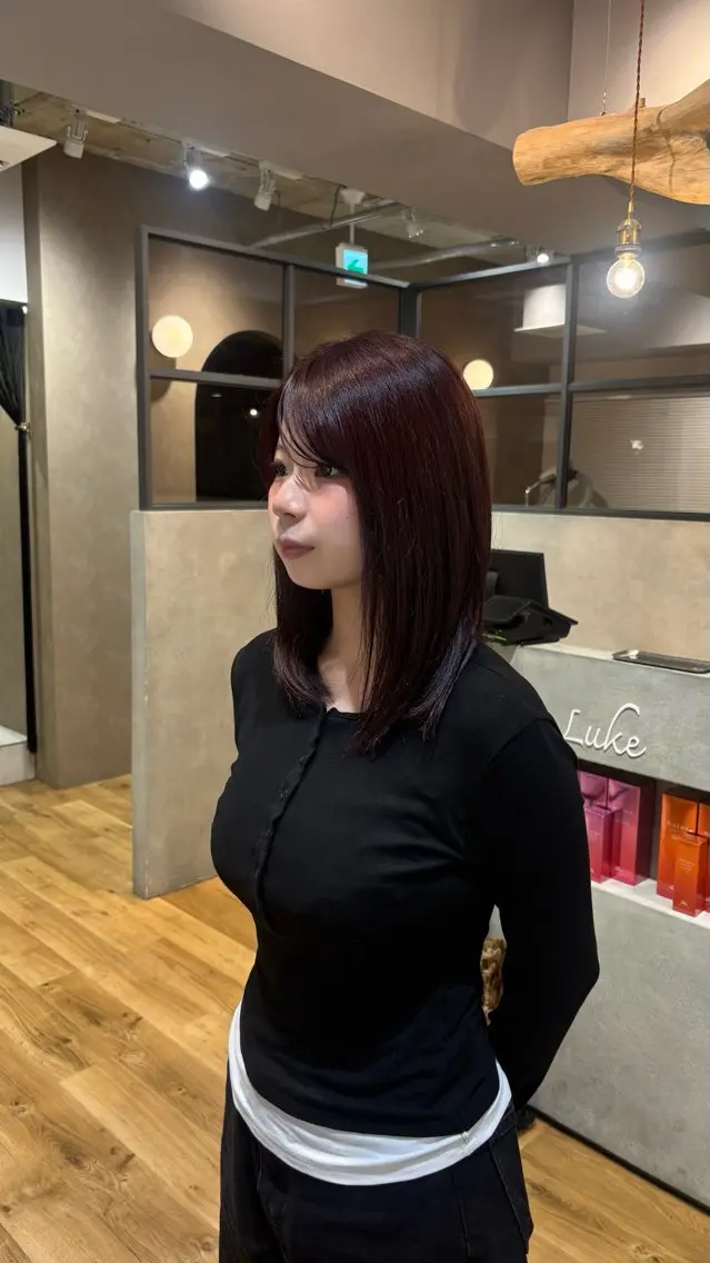 ミディアム ヘアカラー トリートメント hairpocket ゆめなのヘアスタイル