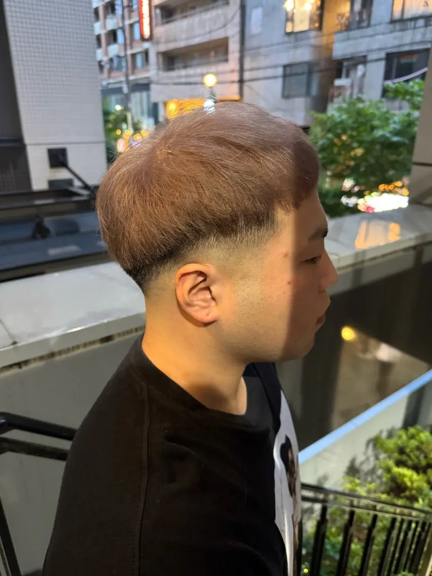 メンズ カット ヘアカラー トリートメント 河野 悠のヘアスタイル