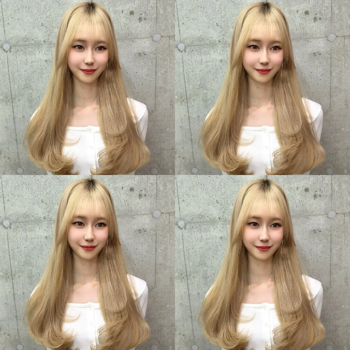 ロング カラー ブリーチ ダブルカラー イヤリングカラー イルミナカラー ブリーチなしカラー ヘアカラー トリートメント 立川✨ブリーチ・ ケアブリーチ✨のヘアスタイル