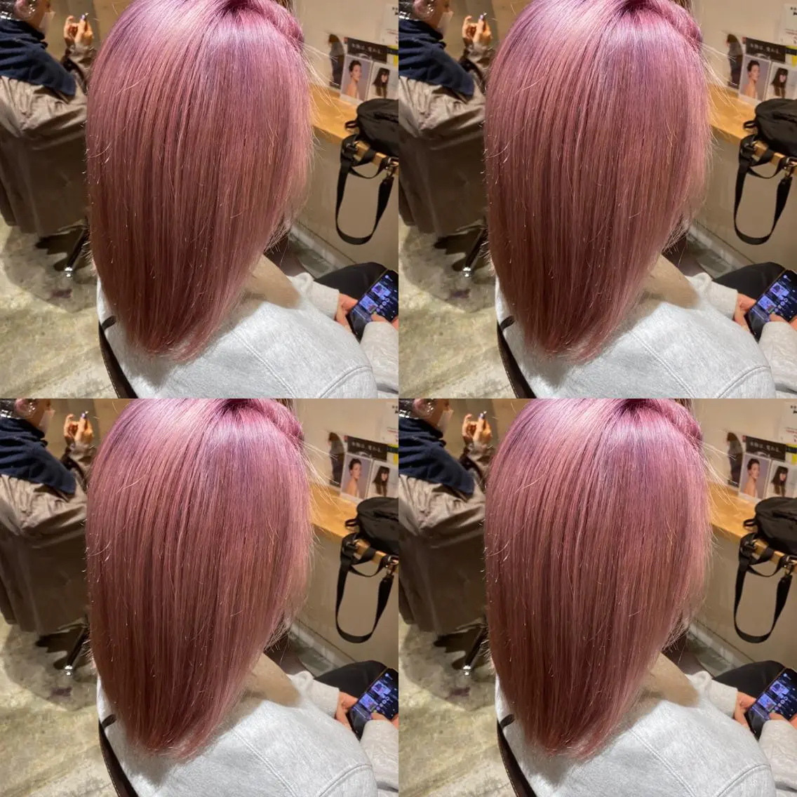 セミロング カラー カット ヘアカラー トリートメント レイヤー×艶髪特化 マネージャー安藤光司のヘアスタイル