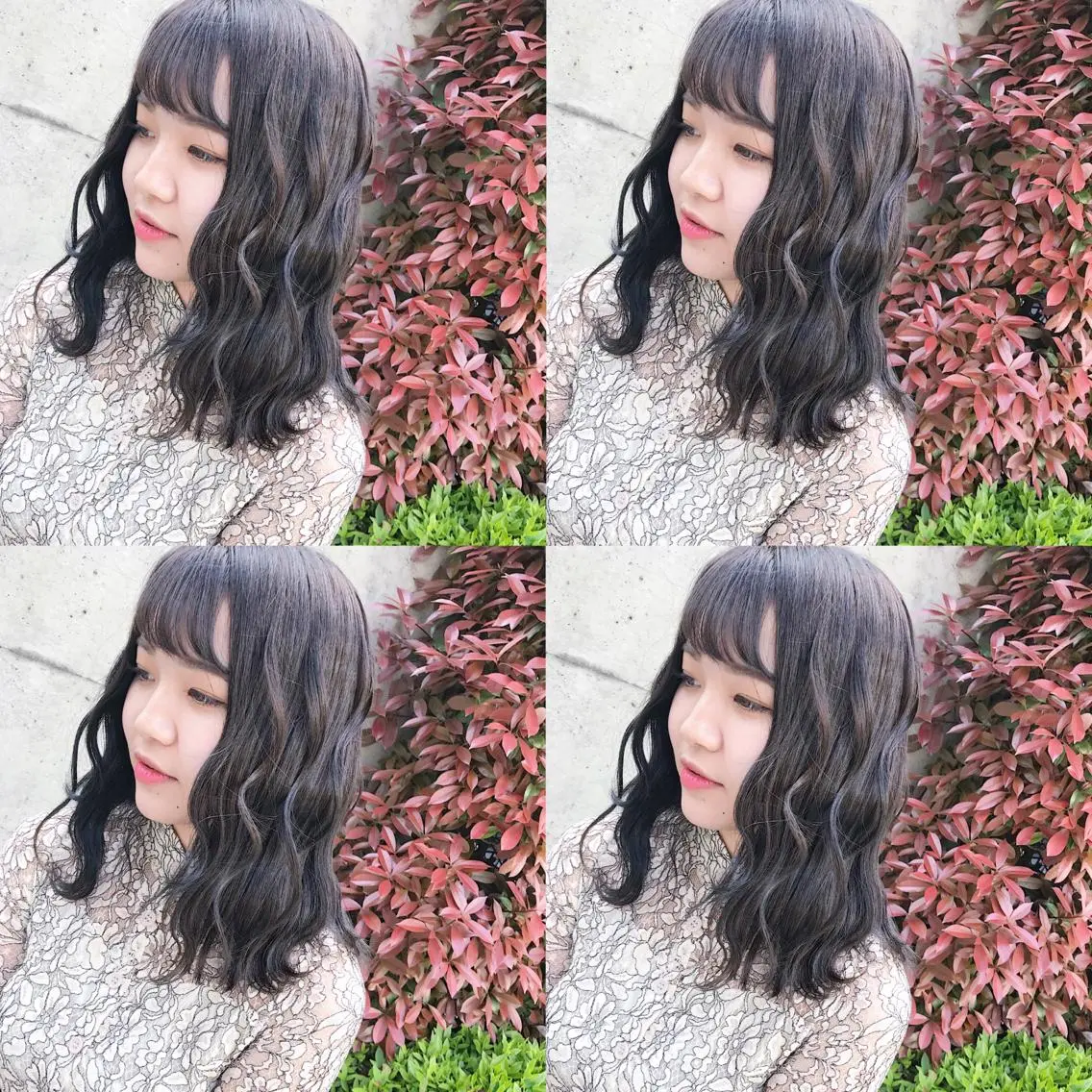 セミロング カラー ヘアアレンジ ヘアカラー トリートメント TAKUMAブリーチ /切りっぱなし🪽のヘアスタイル
