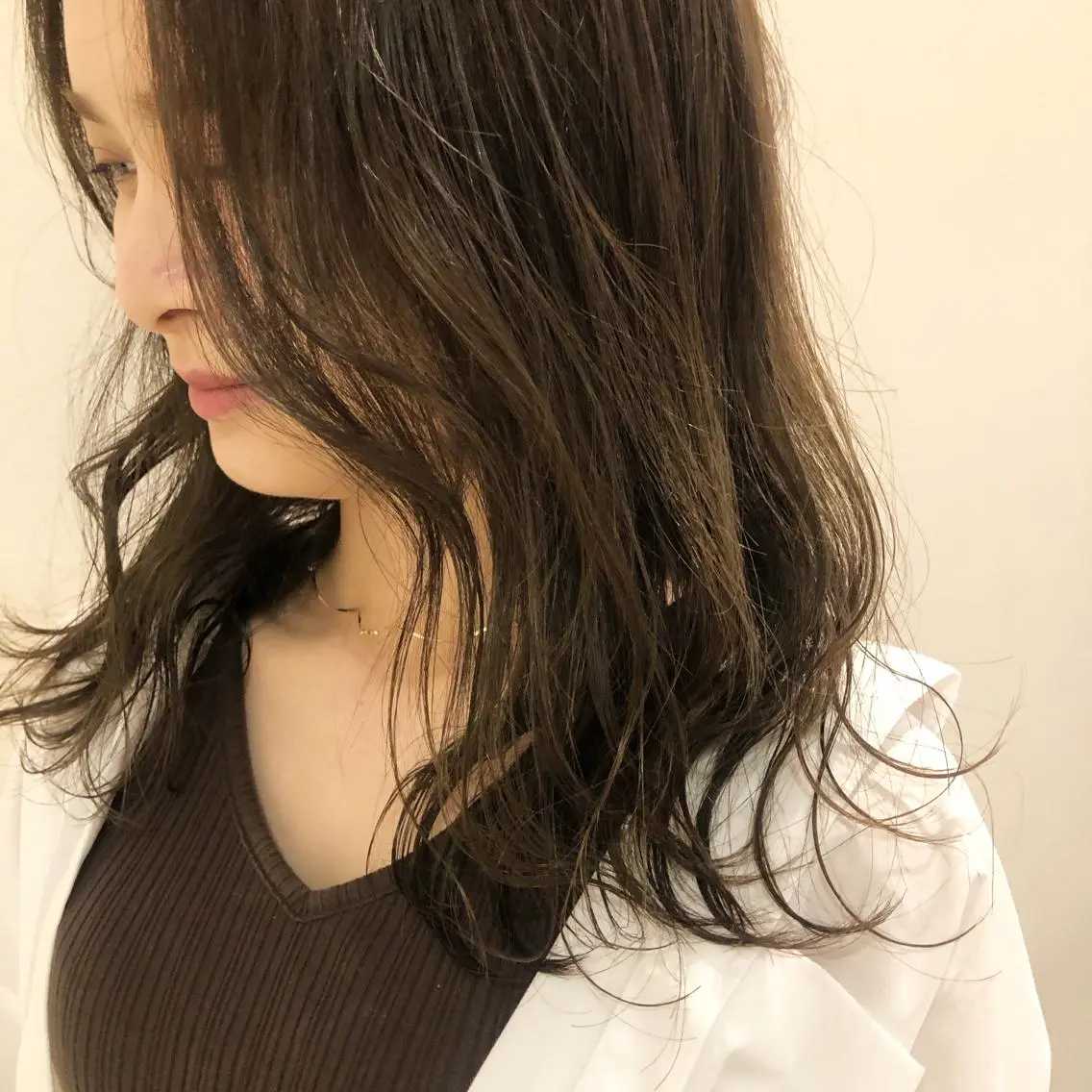 ロング ヘアカラー トリートメント ヘッドスパ 盛れるレイヤーカット 得意🌹井上美沙のヘアスタイル