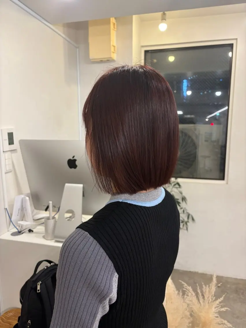 ミディアム カラー ヘアカラー はるか/ カラーモデル募集🍓のヘアスタイル