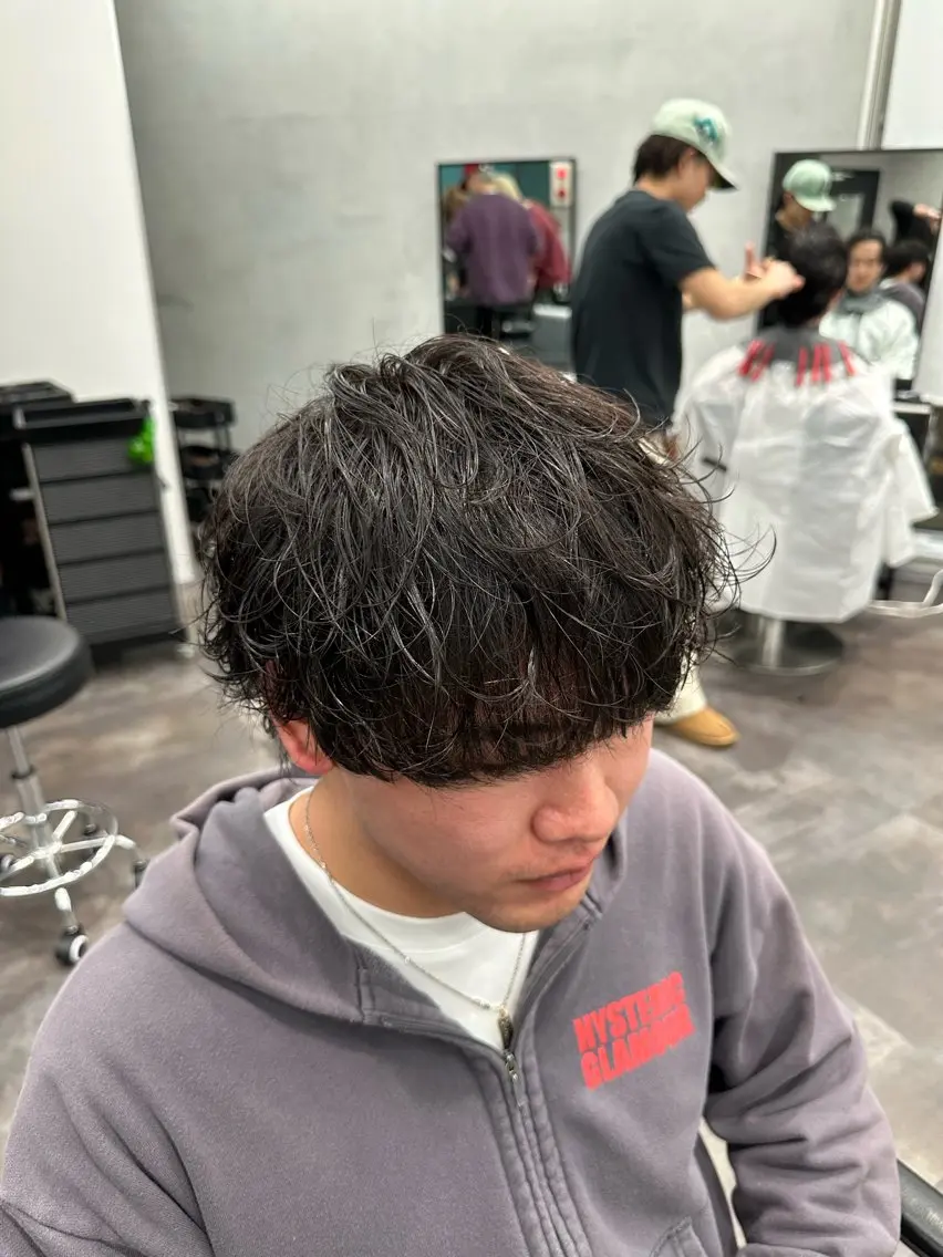 パーマ メンズ ！メンズ特化！ 田中健輔のヘアスタイル