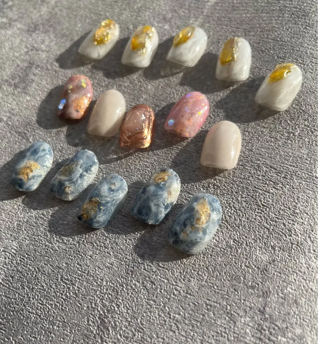 ネイル ニュアンスネイル ASUNALO えりかのネイルデザイン