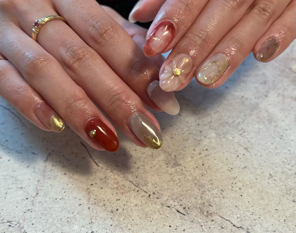 ネイル ハンドネイル charmant nailのネイルデザイン