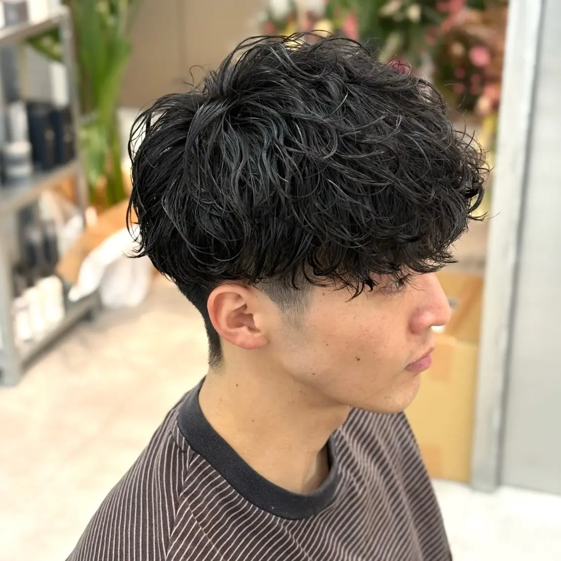 【新規限定オープン記念価格✨】メンズカット＋シャドウパーマの写真