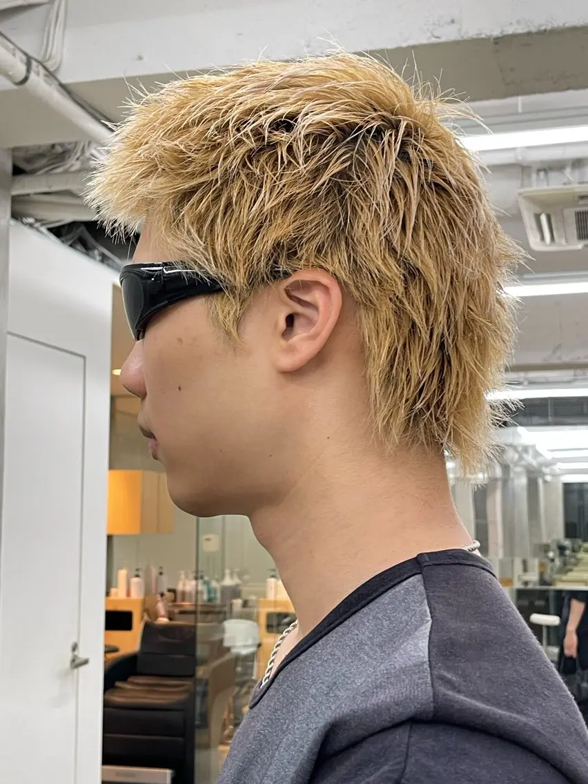 メンズ メンズカット パーマ[佐橋]のヘアスタイル