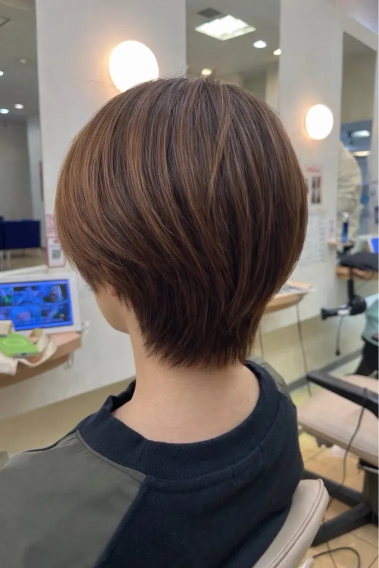 ショート 🐥長木 ゆかり🐥 ショートモデル募集のヘアスタイル