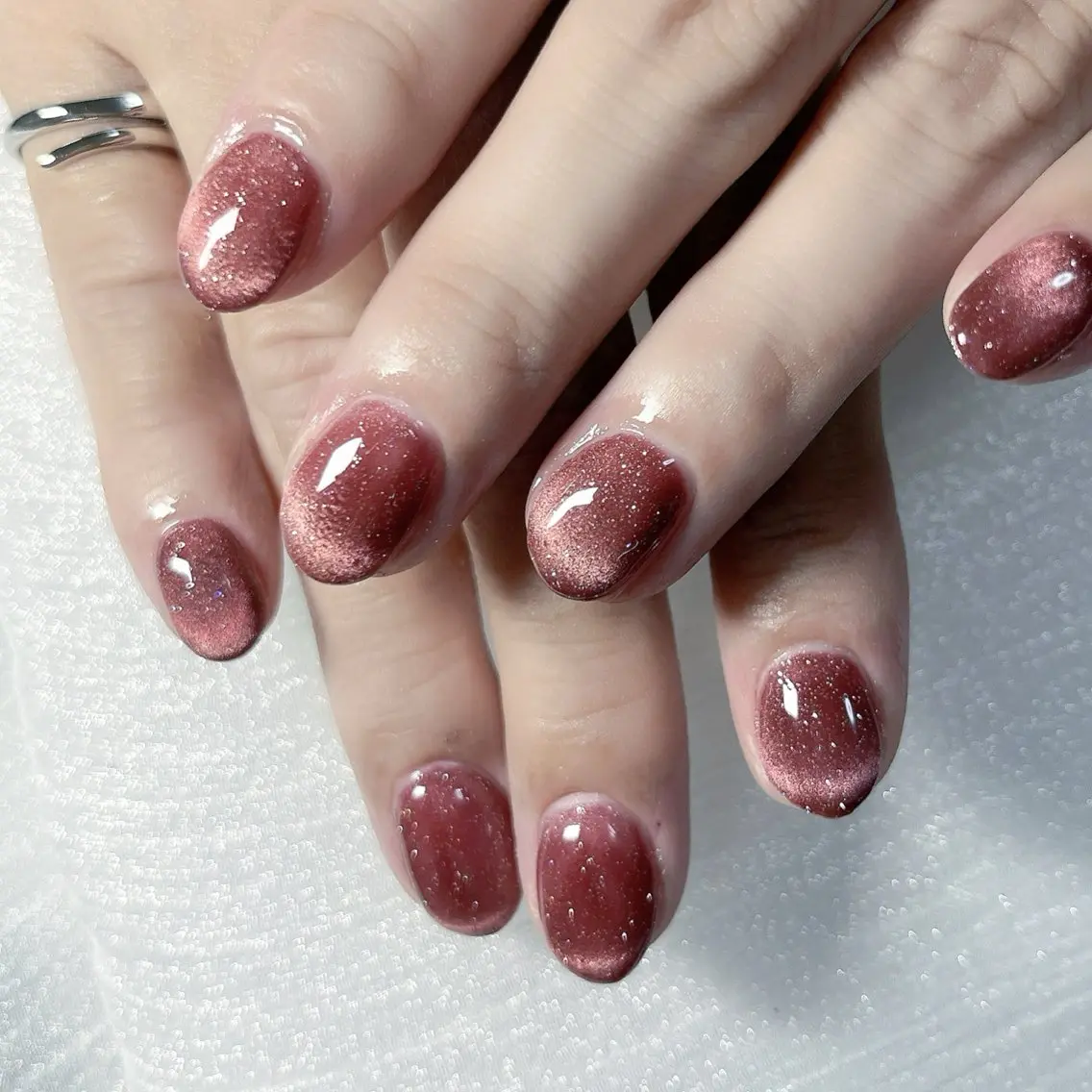 ネイル ハンドネイル nail salon M'U ｒｕｎａ🎀のネイルデザイン