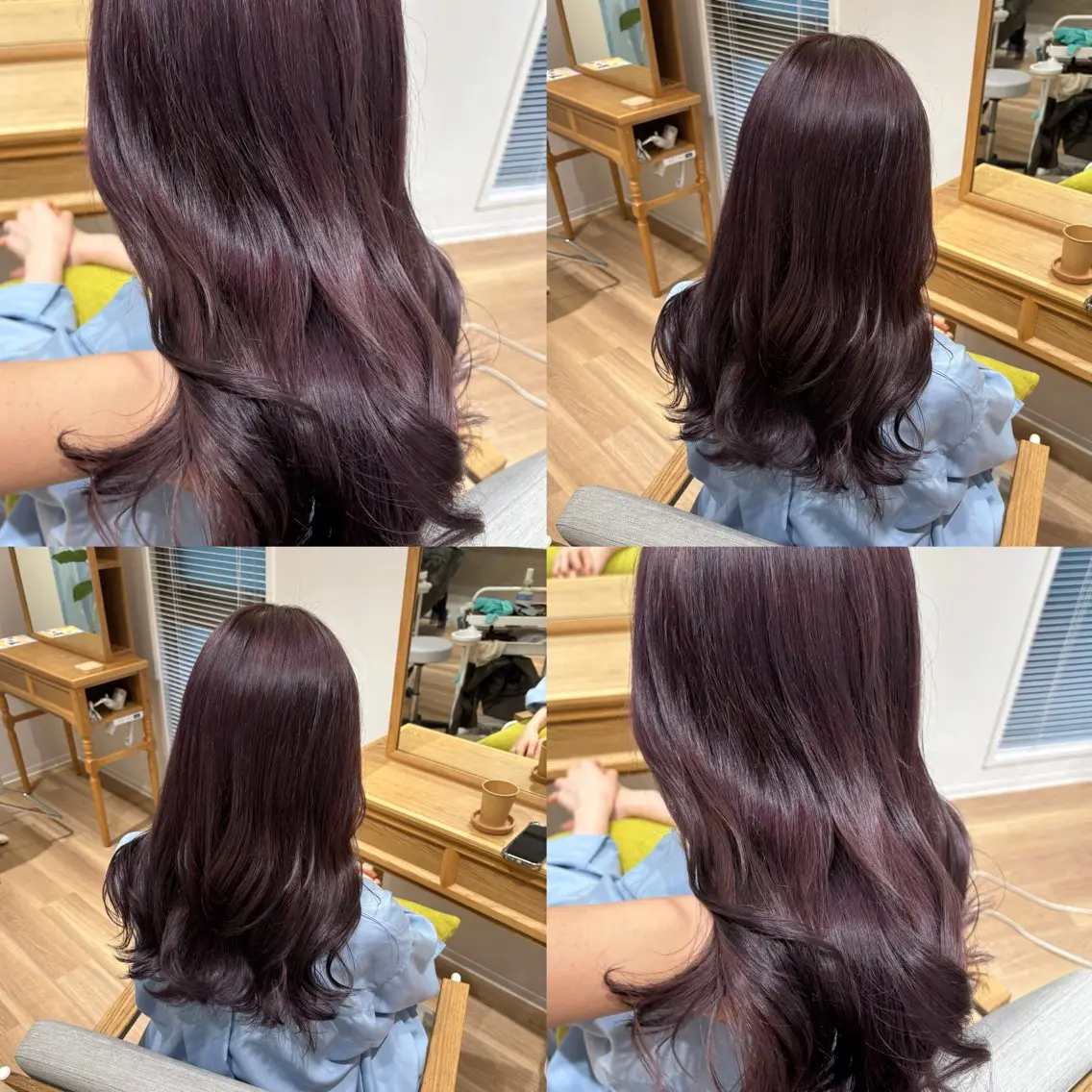 ロング カラー ブリーチ ラベンダーカラー ピンクカラー ピンクラベンダー カット ヘアカラー トリートメント ヘッドスパ RINNO🌷透明感 カラー/髪質改善のヘアスタイル