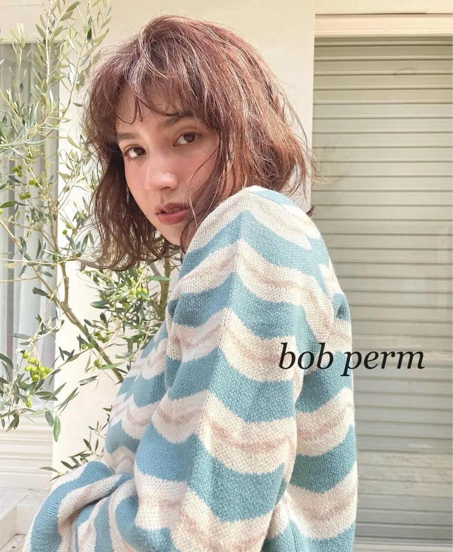 【レディース限定】✂️カット＋ケアパーマ🌀　※リクエストのみ　※四月以降新宿店でのご案内となりますの写真