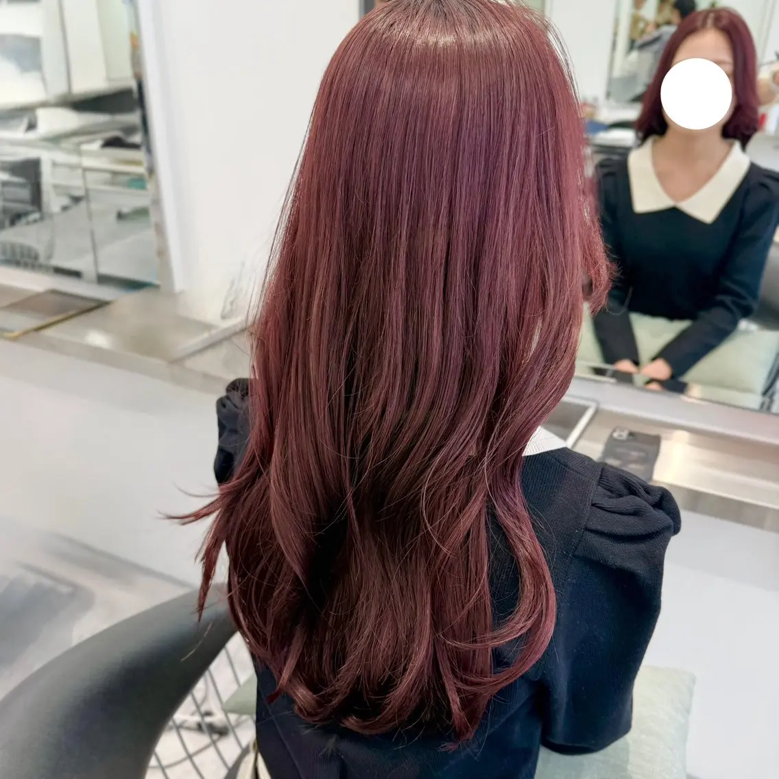 ロング カラー ヘアカラー ParveMix￤ 大賀さつき🍨🤍のヘアスタイル