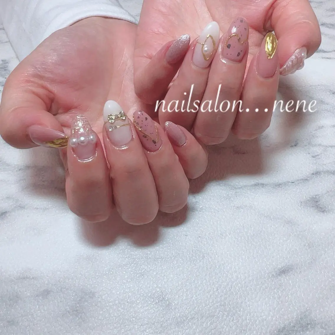 ネイル ニュアンスネイル nailsalon ...neneのネイルデザイン