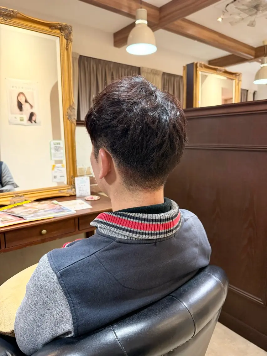 メンズ 安中 莉椰のヘアスタイル