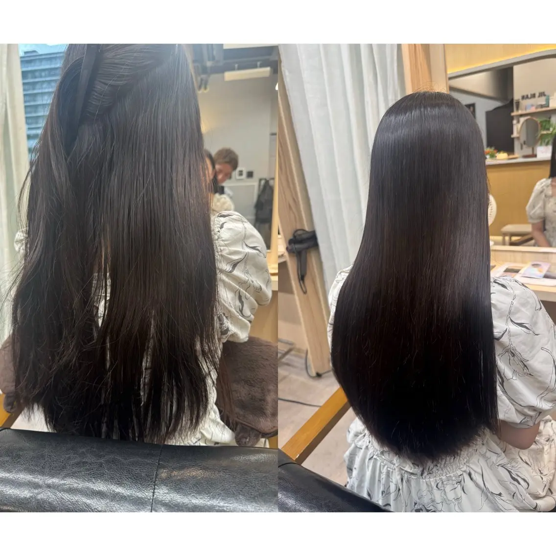 ロング カラー パーマ ストレートパーマ 縮毛矯正 TOA/ 福岡JIL BLANのヘアスタイル