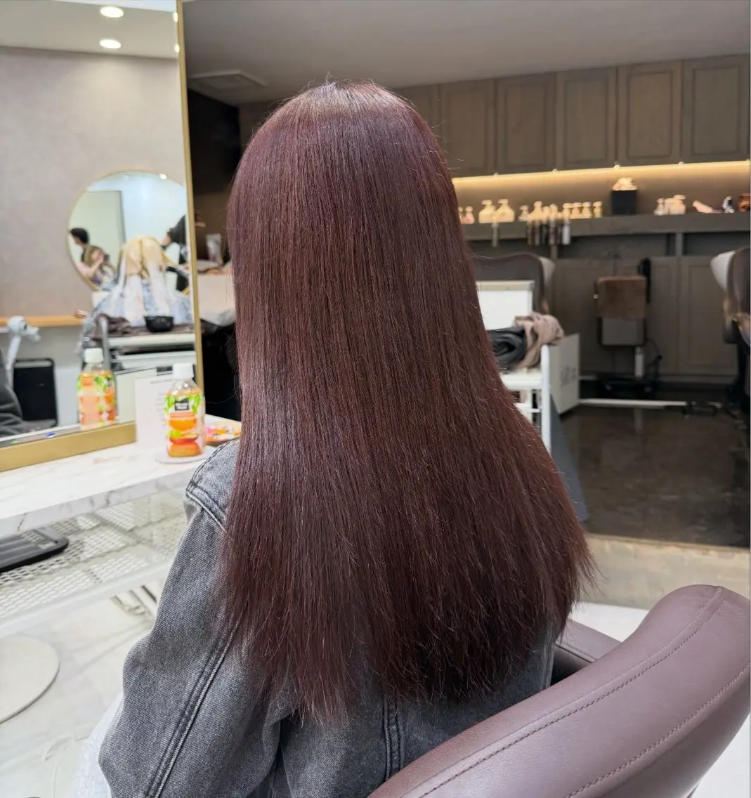 ロング カラー ヘアアレンジ ヘアカラー トリートメント ヘアセット 💗横浜美容室 💗HARUNAのヘアスタイル