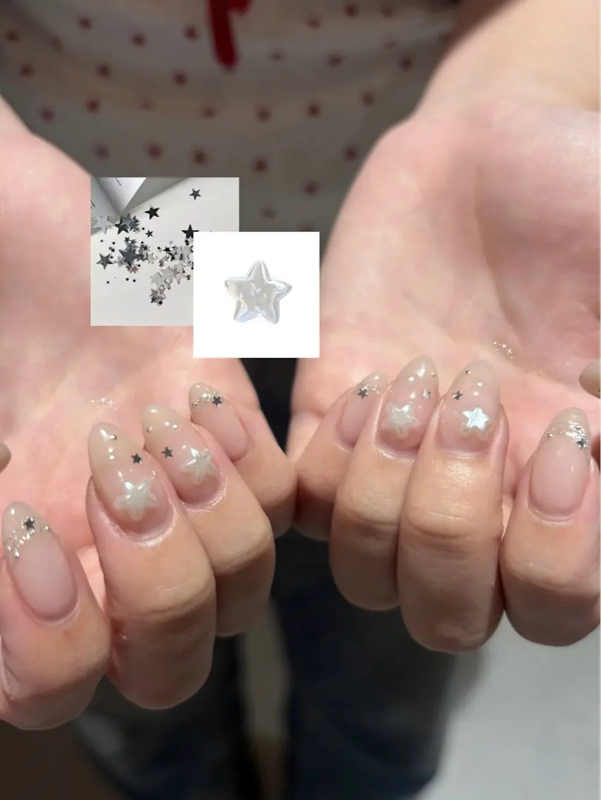 ネイル ハンドネイル 星 みづきのネイルデザイン