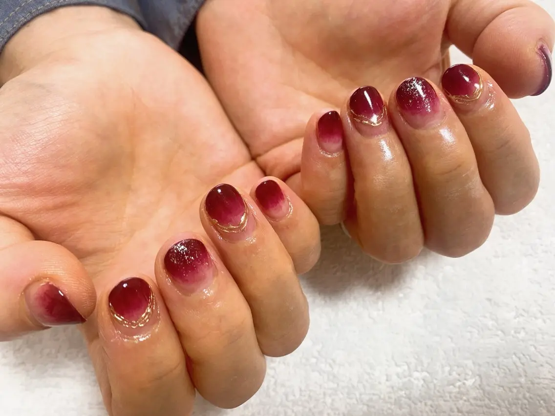 ネイル ジェルネイル 韓国ネイル メンズネイル パラジェル ブライダルネイル kiki nail たまプラーザのネイルデザイン