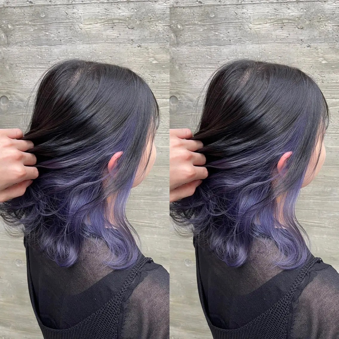 ミディアム カラー ブリーチ ケアブリーチ デザインカラー イヤリングカラー ハイトーンカラー カット ヘアカラー オージュアソムリエ DAIKI⭐️のヘアスタイル
