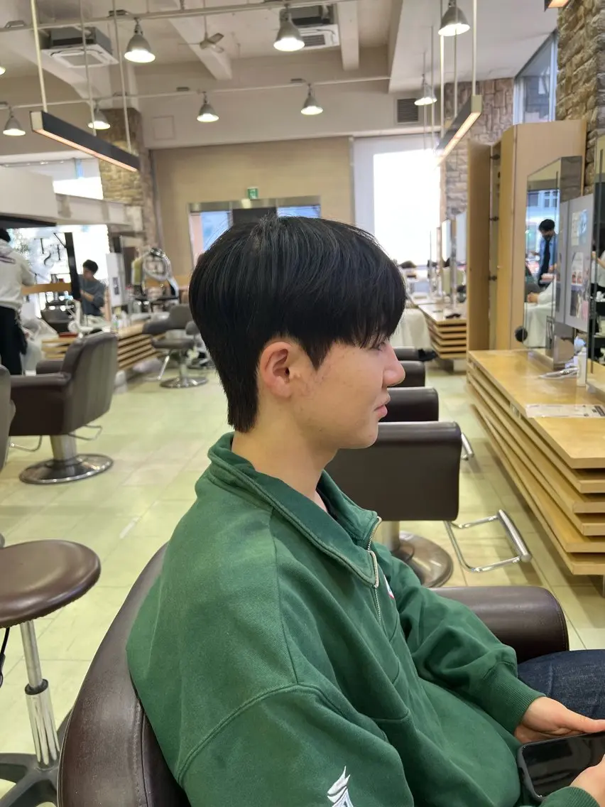 ショート パーマ メンズ カット パーマ メンズ特化 【かな】のヘアスタイル