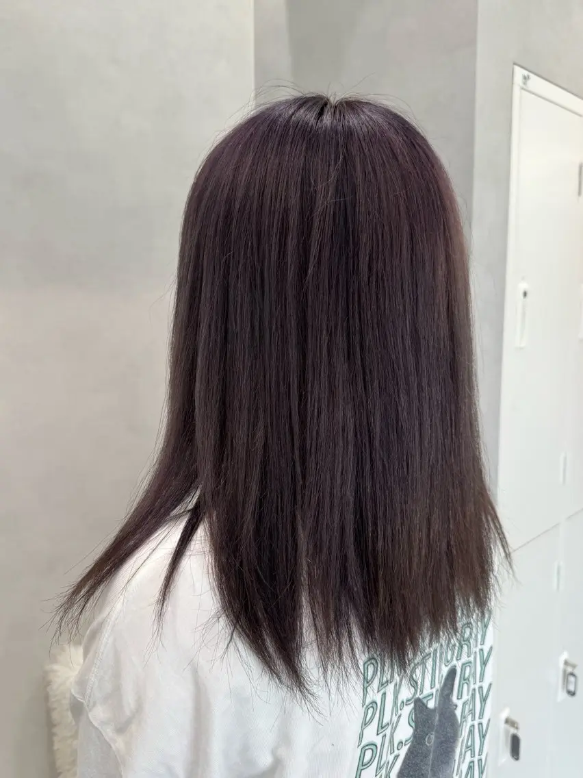 ミディアム カラー 高橋 廉人のヘアスタイル