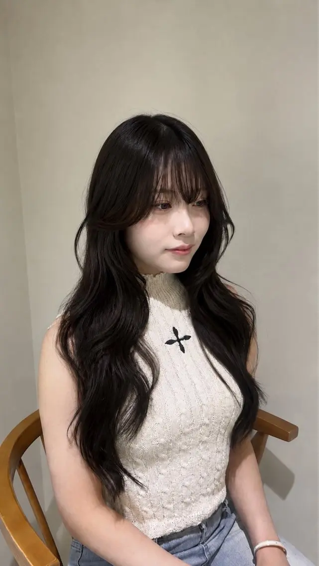 ロング カラー 名免良 一冴のヘアスタイル