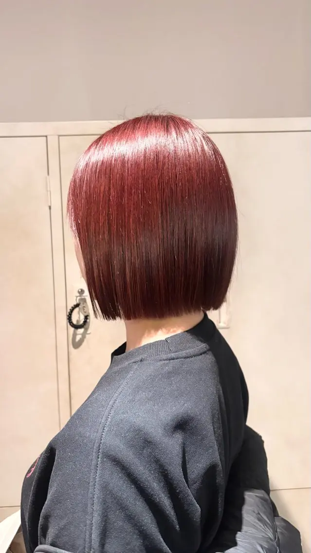 プル艶🤍ボブカット×プレミアムカラー+クイックトリートメント🪄♡【ミニモ限定価格❣️】の写真