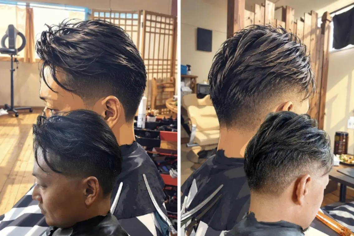 メンズ タカハシ ユウヤのヘアスタイル