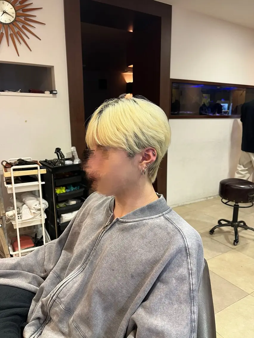 カラー メンズ カット トリートメント カットが上手い 💇♂🌸サク🌸のヘアスタイル