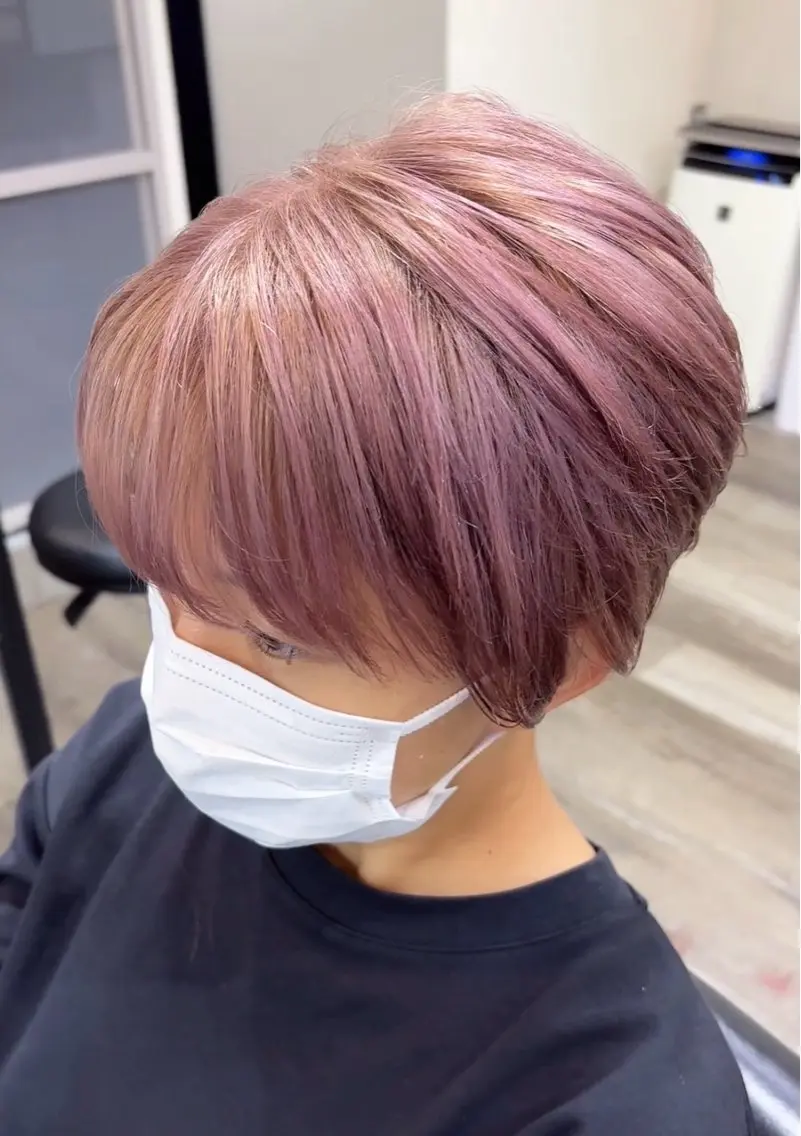 ショート 辻田 直樹のヘアスタイル