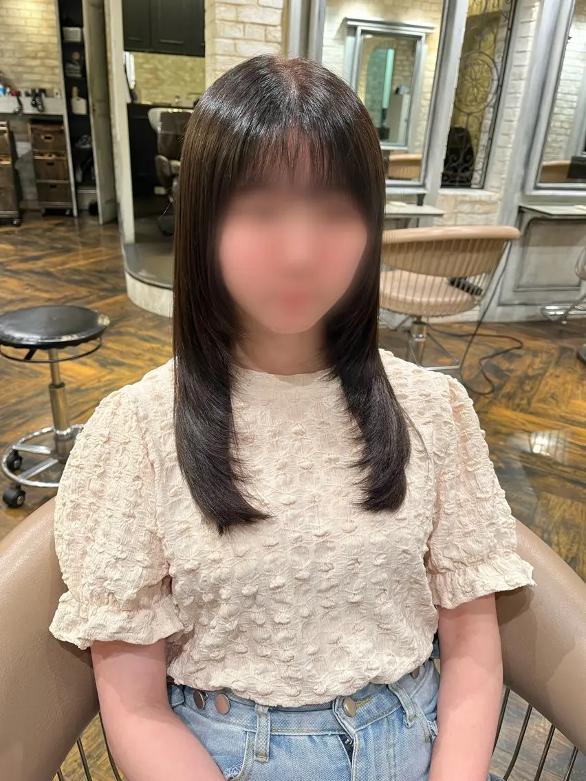 セミロング 💫カット募集💫 kyo🫧のヘアスタイル