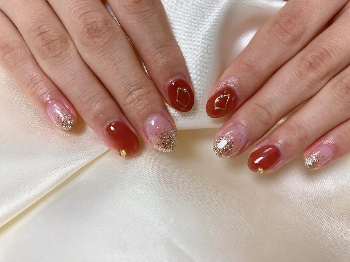 ネイル ハンドネイル mogunail &blowのネイルデザイン